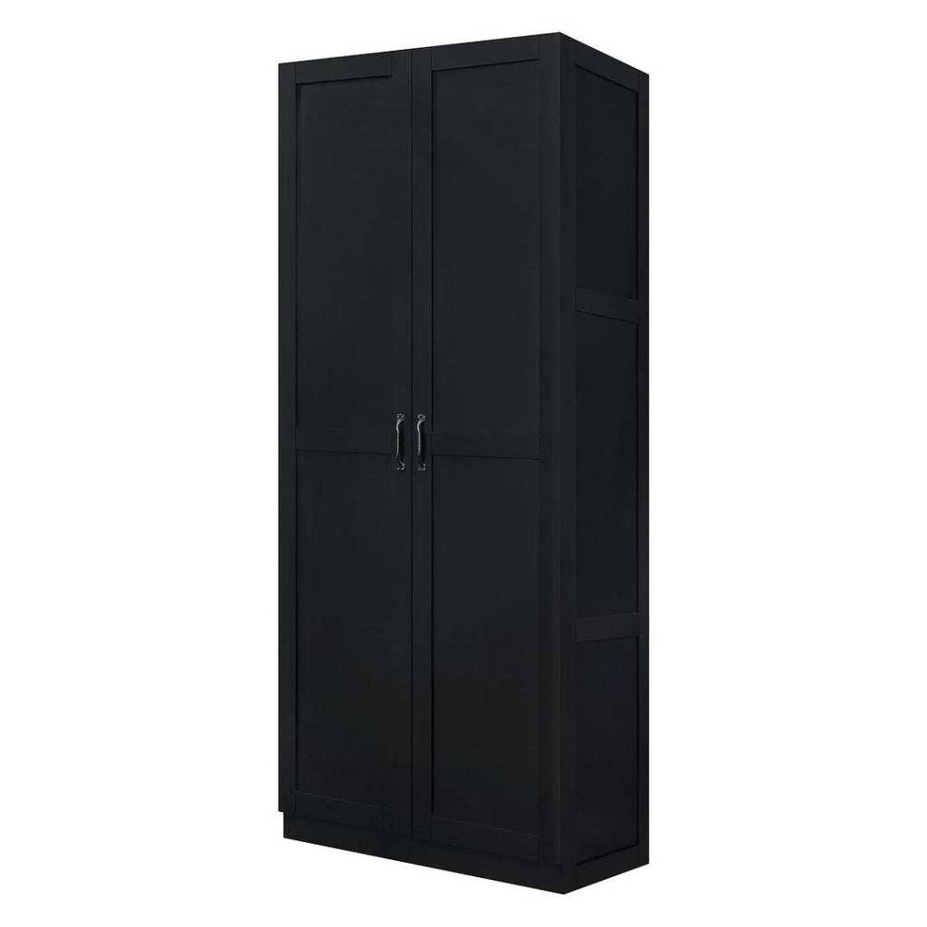 Hopkins Storage Closet 4.0 in Black - Set of 2 MHC-2-23GLF-BK