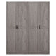 Hopkins Storage Closet 4.0 in Grey - Set of 2