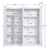 Hopkins Storage Closet 4.0 in White - Set of 2 MHC-2-23GLF-WH