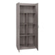 Hopkins Modern Freestanding Storage Closet with 7 Shelves in Grey (Set of 2) MHC-2-2GLF-GY