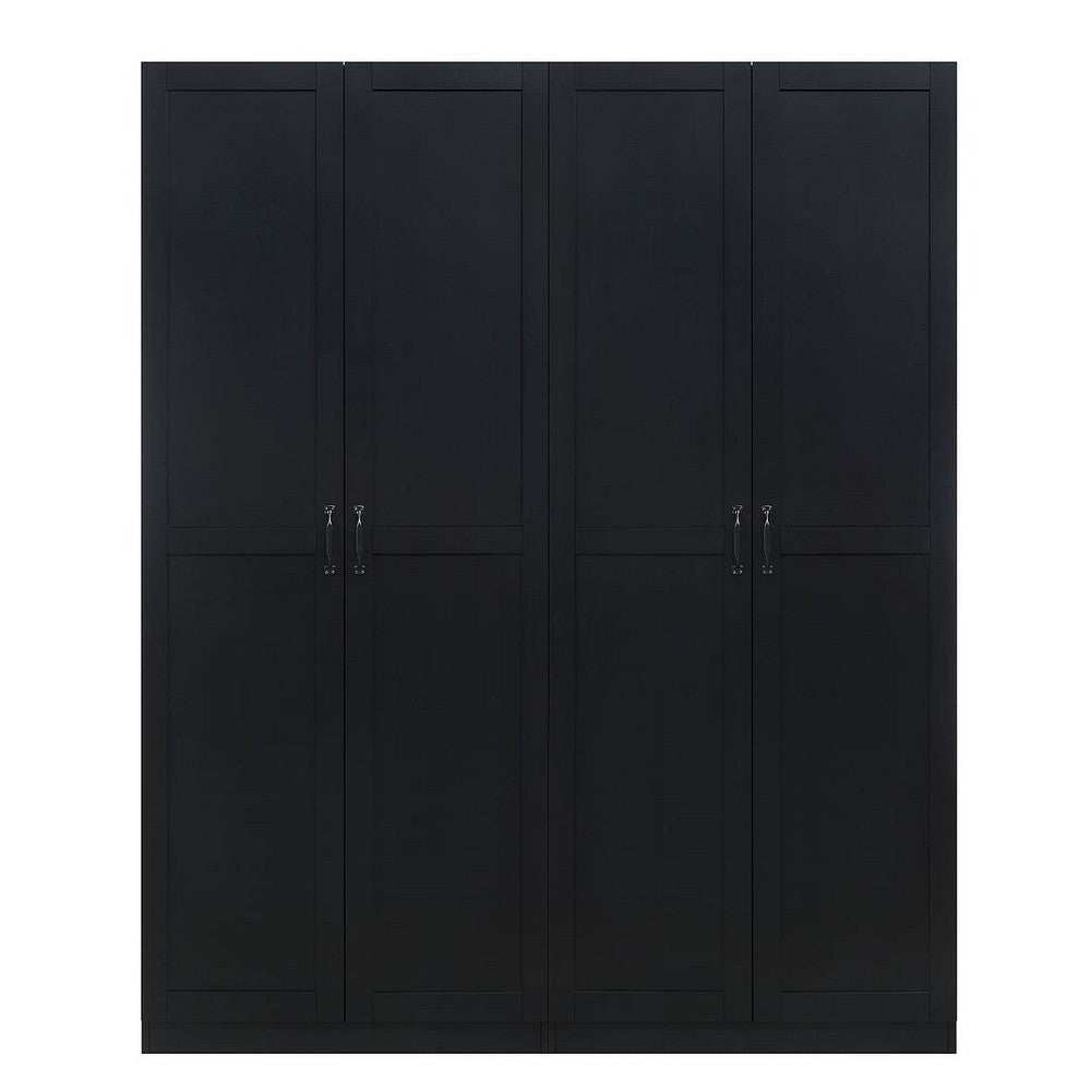 Hopkins Modern  Storage Closet 3.0 in Black - Set of 2