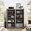 Hopkins Modern Storage Closet 3.0 in Grey - Set of 2 MHC-2-3GLF-GY