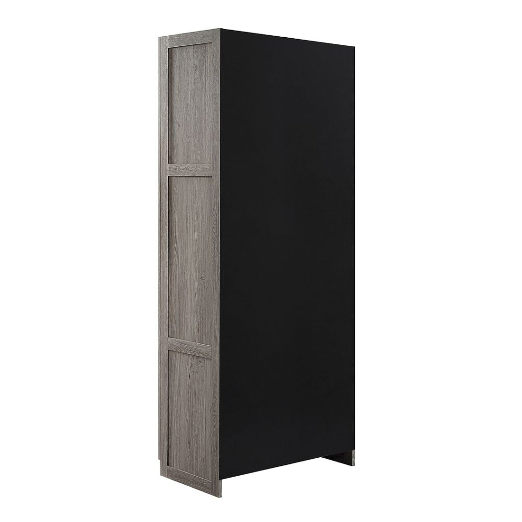 Hopkins Modern Storage Closet 3.0 in Grey - Set of 2 MHC-2-3GLF-GY