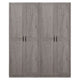 Hopkins Modern  Storage Closet 3.0 in Grey - Set of 2