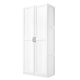 Hopkins Modern Storage Closet 3.0 in White - Set of 2 MHC-2-3GLF-WH
