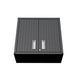 Fortress 30’’ Floating Textured Metal Garage Cabinet with Adjustable Shelves in Charcoal Grey - Set of 2 MHC-2-5GMC-CH