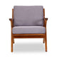 Martelle Grey and Amber Twill Weave Accent Chair (Set of 2) MHC-2-AC002-GY