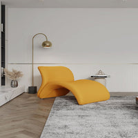 Rosebud Yellow Wool Blend Accent Chair (Set of 2)