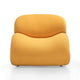 Rosebud Yellow Wool Blend Accent Chair (Set of 2) MHC-2-AC013-YL