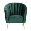 Rosemont Green and Gold Velvet Accent Chair (Set of 2) MHC-2-AC056-GR