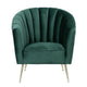 Rosemont Green and Gold Velvet Accent Chair (Set of 2) MHC-2-AC056-GR