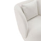 Contemporary Siri Linen Accent Chair with Pillows in Cream - Set of 2 MHC-2-AC057-CR