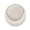Modern Leela Swivel Boucle Accent Chair in Cream- Set of 2 MHC-2-AC058-CR