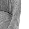 Modern Leela Swivel Boucle Accent Chair in Grey - Set of 2 MHC-2-AC058-GY