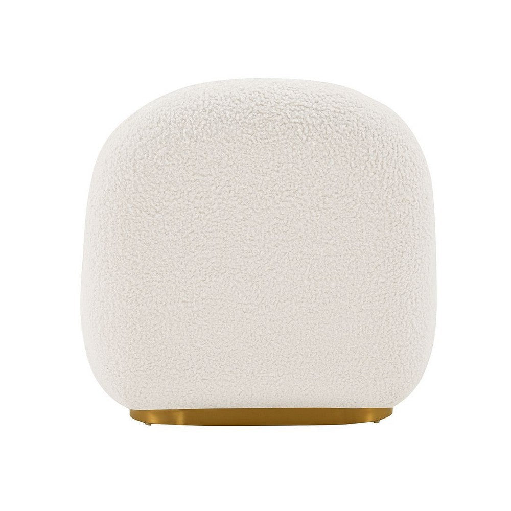 Modern Edina Boucle Accent Chair in White - Set of 2 MHC-2-AC059-WH