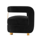 Modern Amirah Velvet Accent Chair in Black - Set of 2 MHC-2-AC060-BK