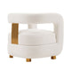 Modern Amirah Velvet Accent Chair in White - Set of 2 MHC-2-AC060-WH