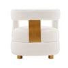 Modern Amirah Velvet Accent Chair in White - Set of 2 MHC-2-AC060-WH