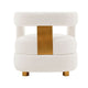 Modern Amirah Velvet Accent Chair in White - Set of 2 MHC-2-AC060-WH