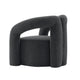 Modern Darian Boucle Accent Chair in Black - Set of 2 MHC-2-AC061-BK