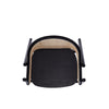 Versailles Armchair in Black and Natural Cane - Set of 2 MHC-2-ACCA02-BK