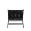 Maintenon Leatherette Accent Chair in Black - Set of 2 MHC-2-ACCA03-BK