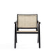 Hamlet Accent Chair in Black and Natural Cane - Set of 2 MHC-2-ACCA04-BK