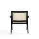 Hamlet Accent Chair in Black and Natural Cane - Set of 2 MHC-2-ACCA04-BK