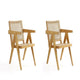 Hamlet Accent Chair in Nature Cane - Set of 2