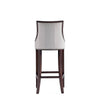 Fifth Avenue Faux Leather Barstool in Light Grey (Set of 2) MHC-2-BS007-LG
