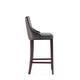 Fifth Avenue Faux Leather Barstool in Pebble Grey (Set of 2) MHC-2-BS007-PE