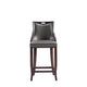 Emperor Faux Leather Barstool in Pebble Grey (Set of 2) MHC-2-BS008-PE