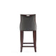 Emperor Faux Leather Barstool in Pebble Grey (Set of 2) MHC-2-BS008-PE