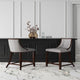 Fifth Avenue Faux Leather Counter Stool in Light Grey (Set of 2) MHC-2-CS012-LG