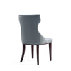 Reine Faux Leather Dining Chair in Pebble Grey (Set of 4) MHC-2-DC007-PE