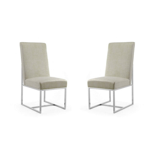 Element Champagne Velvet Dining Armchair (Set of 2)