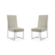 Element Champagne Velvet Dining Armchair (Set of 2)