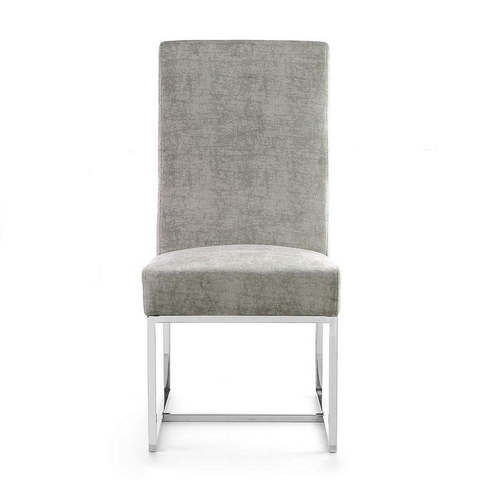 Element Steel Velvet Dining Armchair (Set of 2) MHC-2-DC030-ST