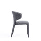 Conrad Modern Woven Tweed Dining Chair in Grey (Set of 4) MHC-2-DC031-WGY