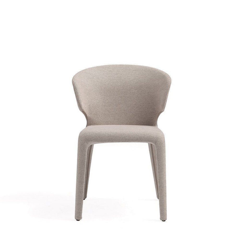 Conrad Modern Woven Tweed Dining Chair in Wheat (Set of 4) MHC-2-DC031-WWT