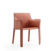 Vogue Clay Faux Leather Arm Chair (Set of 2) MHC-2-DC033-CY