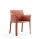 Vogue Clay Faux Leather Arm Chair (Set of 2) MHC-2-DC033-CY