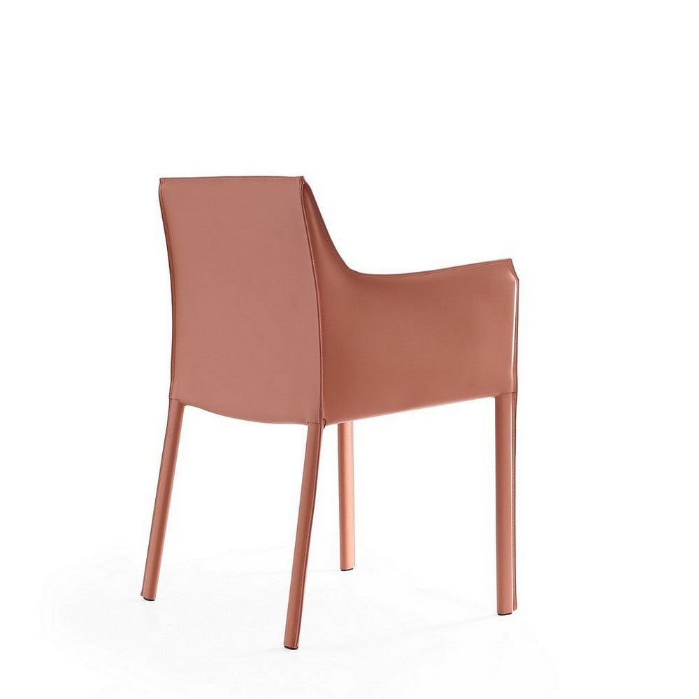 Paris Clay Saddle Leather Armchair (Set of 2) MHC-2-DC034-CL