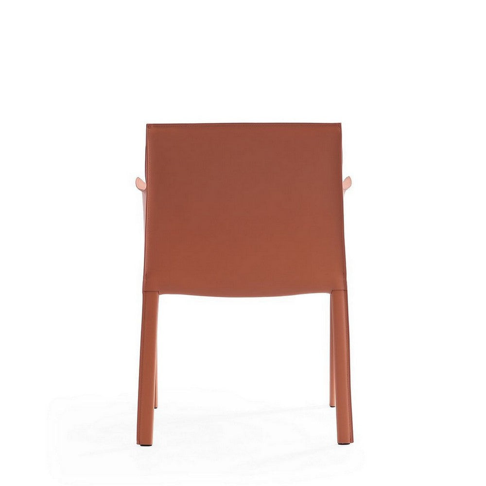 Paris Clay Saddle Leather Armchair (Set of 2) MHC-2-DC034-CL
