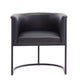 Bali Black Faux Leather Dining Chair (Set of 2) MHC-2-DC044-BK