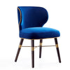 Strine Royal Blue Velvet Dining Chair (Set of 2) MHC-2-DC045-BL