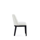 Gansevoort Modern Faux Leather Dining Chair in Cream (Set of 4) MHC-2-DC051-CR