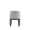Gansevoort Modern Faux Leather Dining Armchair in Light Grey (Set of 2) MHC-2-DC051AR-LG