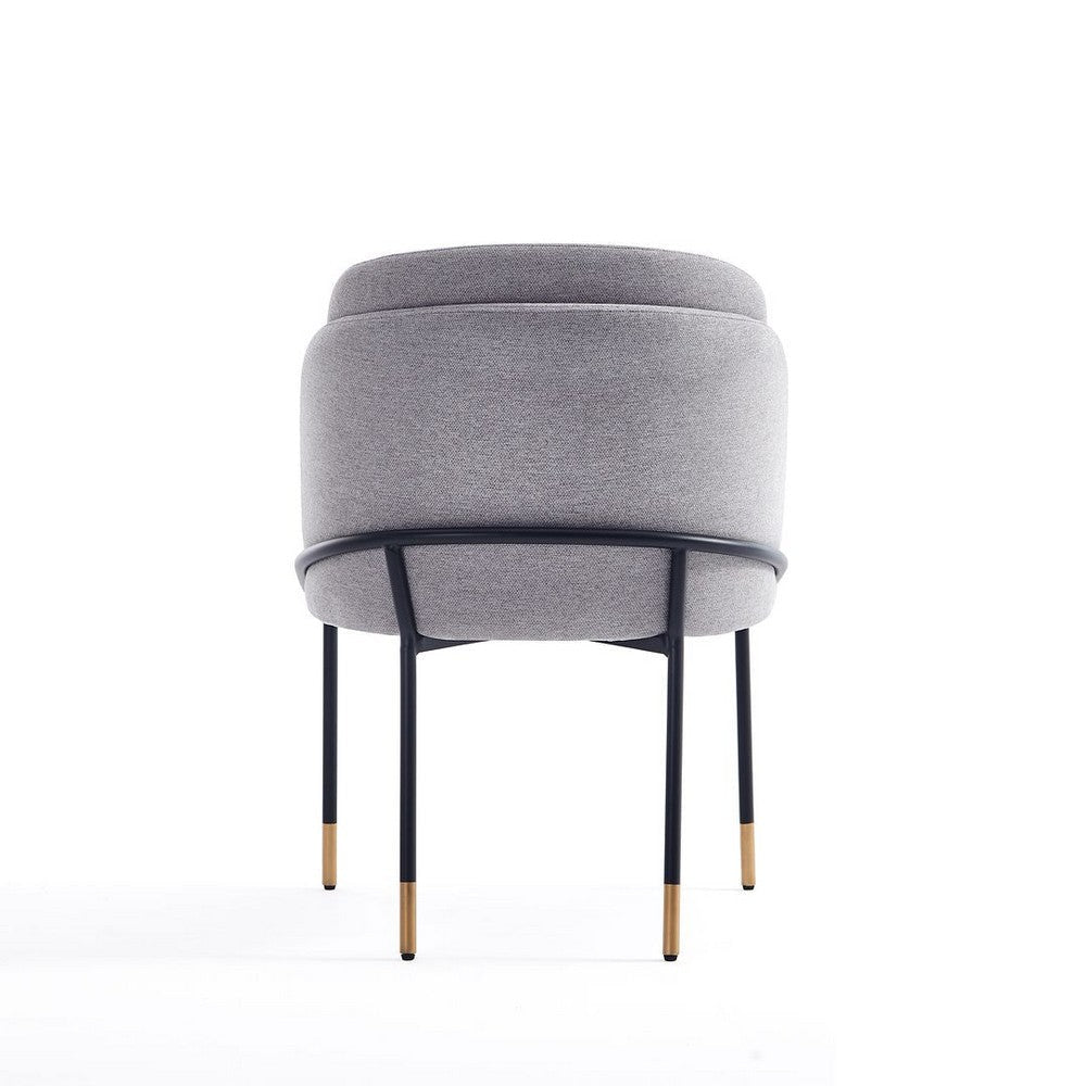 Flor Fabric Dining Chair - Set of 2 in Grey MHC-2-DC052-GY