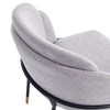 Flor Fabric Dining Chair - Set of 2 in Grey MHC-2-DC052-GY
